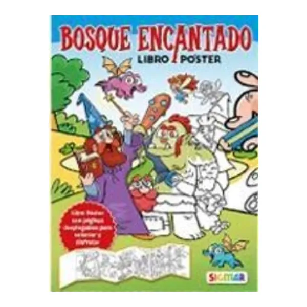 Bosque encantado -libro poster-