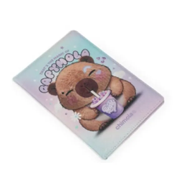 Libreta a5 glitter capibara