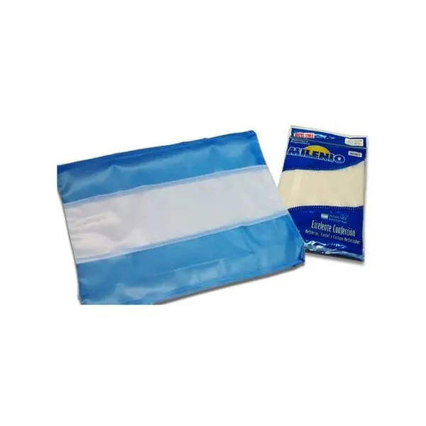 Bandera argentina flameo sin sol 135x216 cm milenio