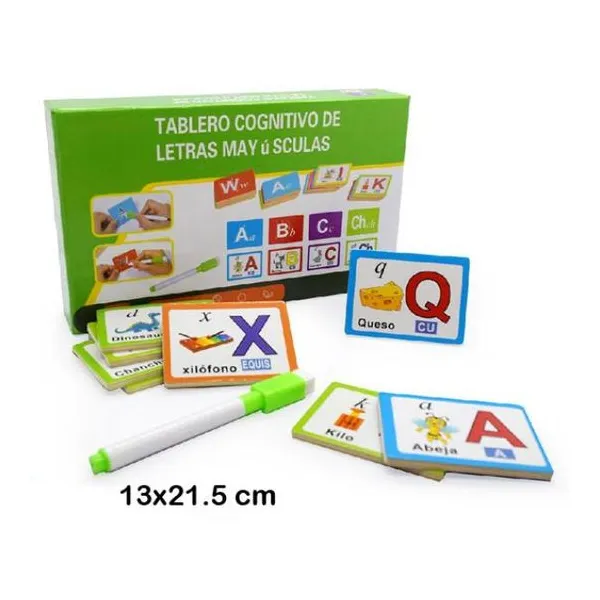 Tablero cognitivo letras