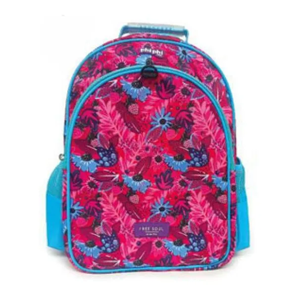 Mochila 16" espalda flowers