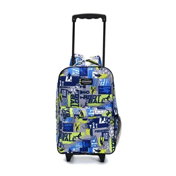 Mochila 17" con carro fútbol goodpak