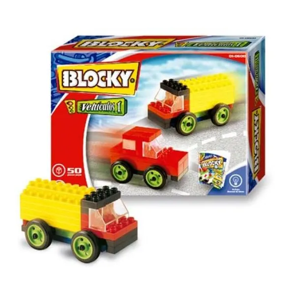 Blocky vehículos 40 piezas