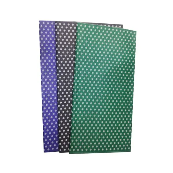 Papel barrilete 50 x70 cmx 50 hs.lunares fdo negro pleno