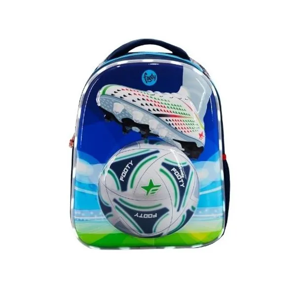 Mochila espalda 13" footy champion league con luz