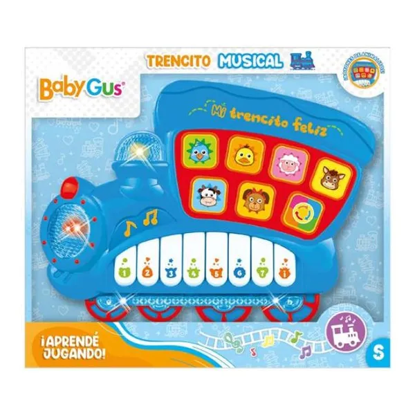 Tren con sonido 28,5x4x24,5 cm