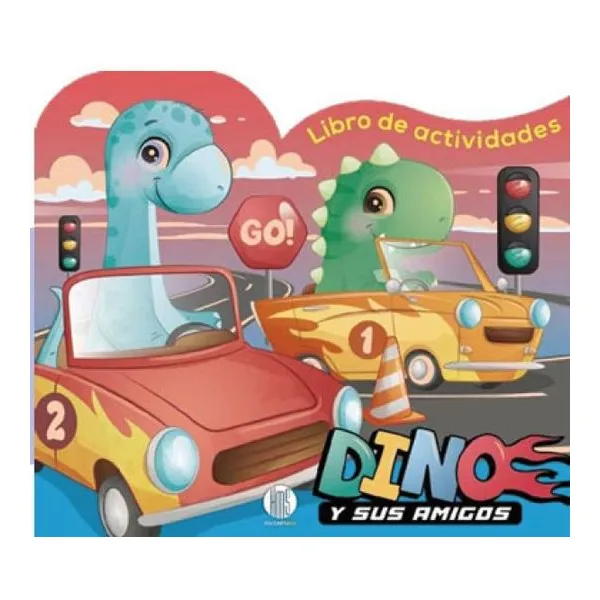 Dinos y sus amigos. 24 pag. troquelados