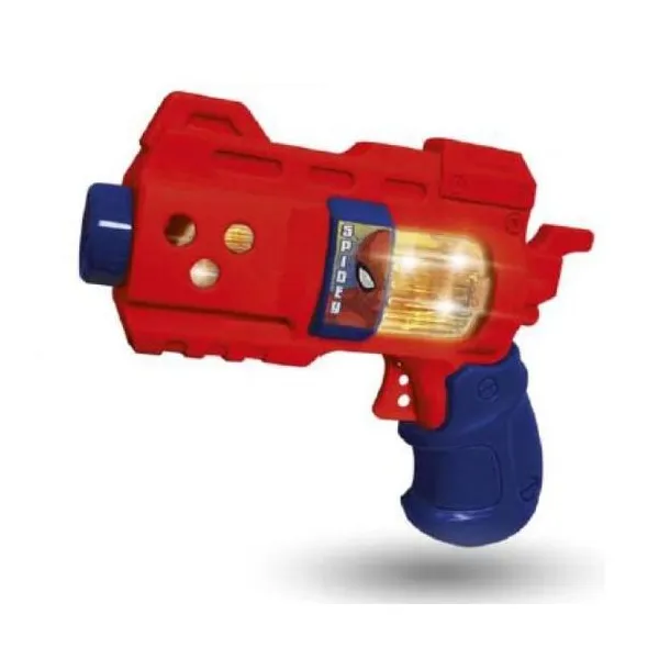 Spiderman lighting gun