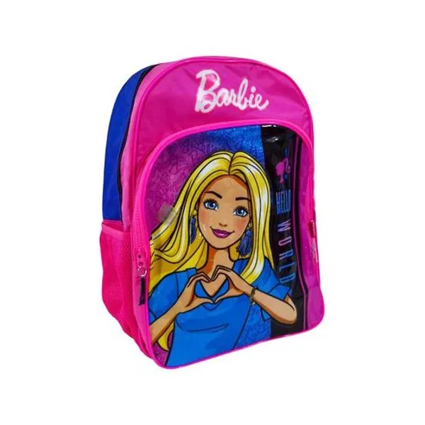 Mochila 16" espalda Barbie hello wabro