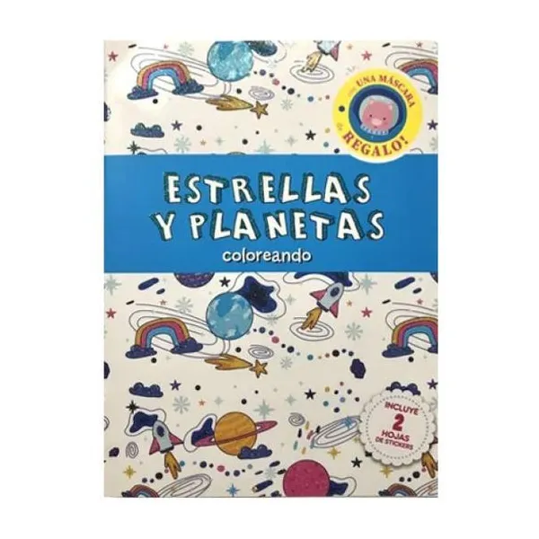 Coloreando - estrellas y planetas