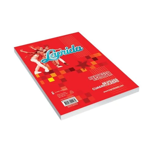Repuesto carta cuadriculado 48h Laprida