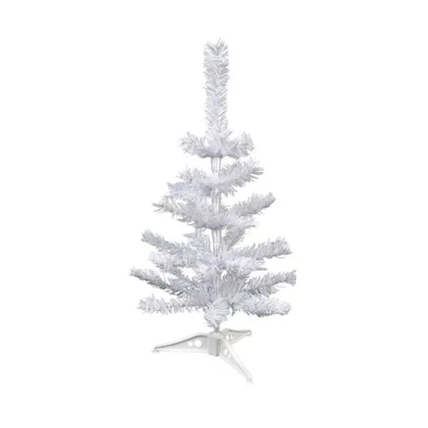 Árbol de navidad blanco 90 cm x unidad