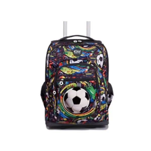 Mochila con carro 18" elf n.° 6457b base pelota