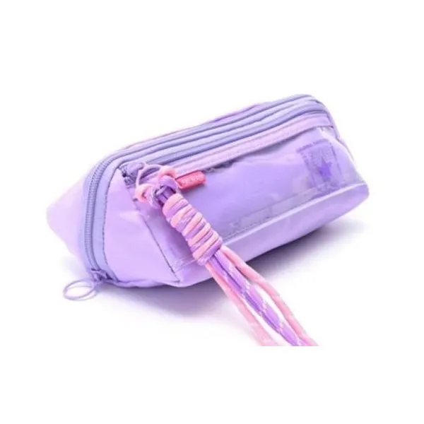 Cartuchera con 1 cierre cromatico fun 20 x8 x13 cm