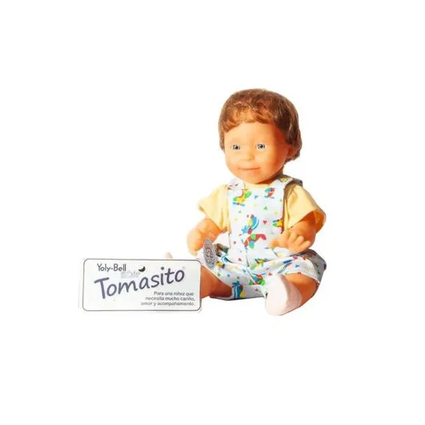 Bebé tomasito en bolsa 36 cm yoly-bell