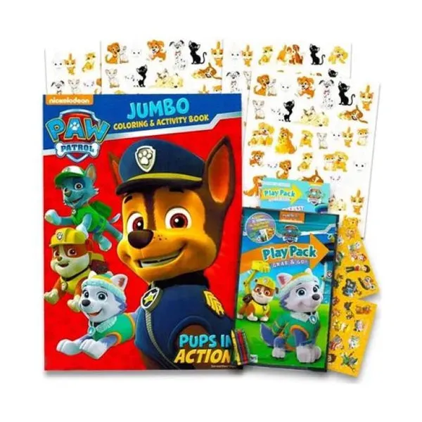 Jumbo coloring edición especial (96 pag.) Paw Patrol