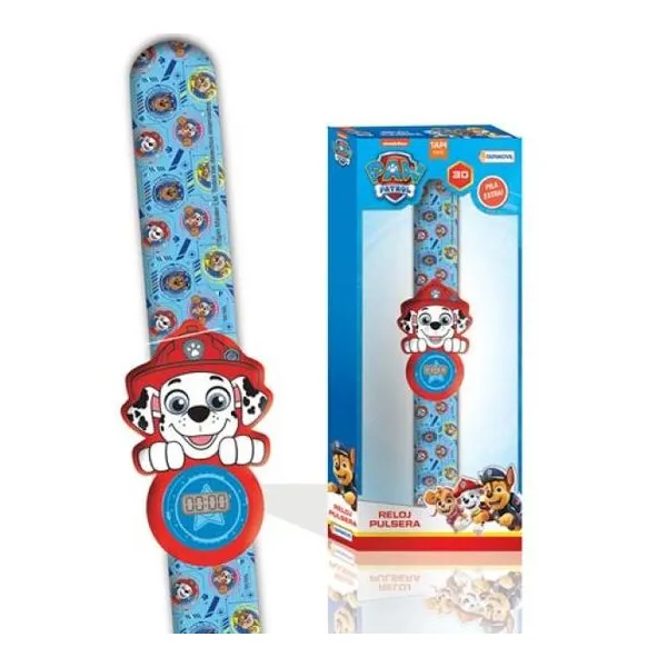 Reloj pulsera con personaje 3d Paw Patrol