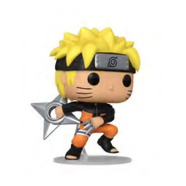 Funko pop! animation naruto uzumaki con shuriken