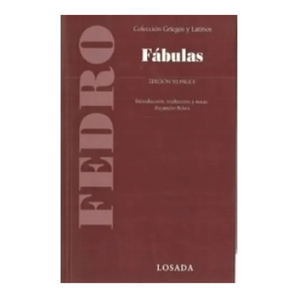 Fabulas (g y l) -edicion bilingue-