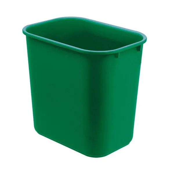 Cesto acrimet plast.ovalado para 12 l. verde