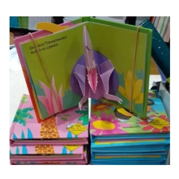 Miro dinosaurios -mini pop up-