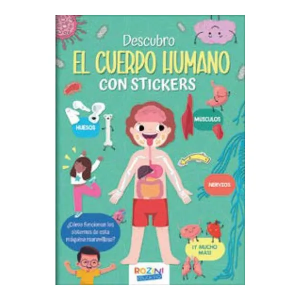 Descubro el cuerpo humano con stickers