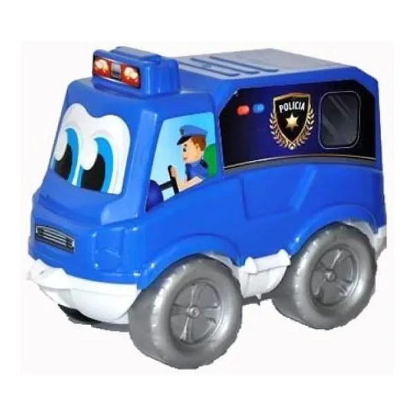 Camioneta policia.