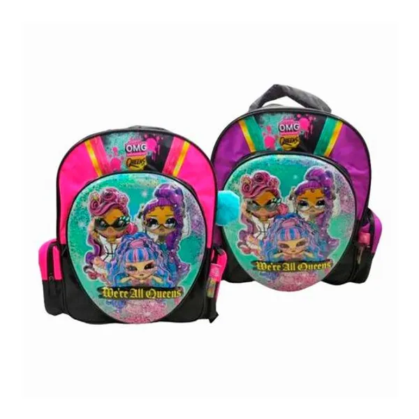 Mochila 14" espalda lol queens 3d x1 wabro