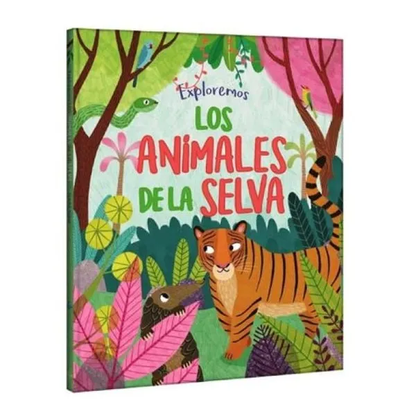 Exploremos animales de la selva. tapa dura/23x29 cm/48 páginas