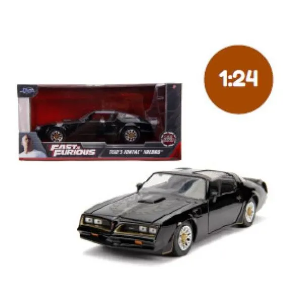 Jada - auto escala 1:24 fast & furious tego`s pontiac firebird negro - en caja