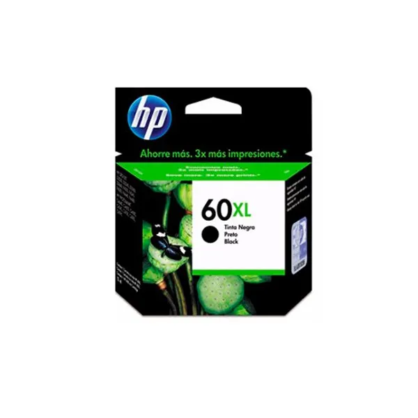 Cartucho HP liquidacion original 60 xl- cc641 wl negro