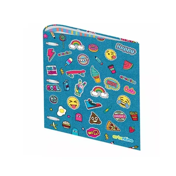 Of.carpeta escolar inkdrop cartone artentino teen patch
