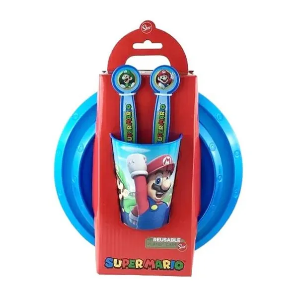 5 piezas -gift box- "super mario