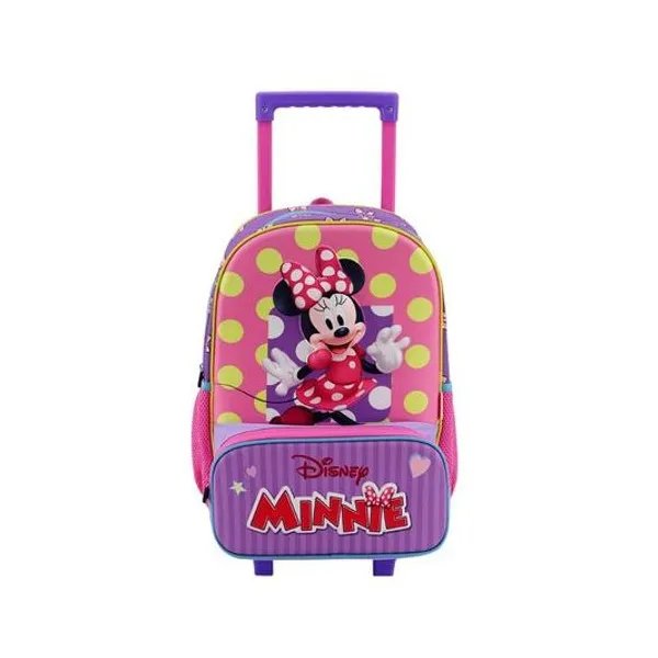 Mochila 16" con carro Disney minnie