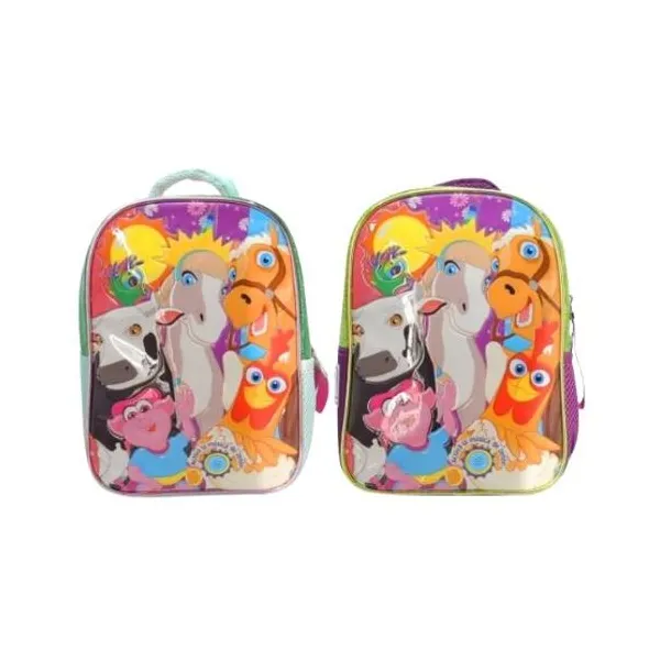 Mochila espalda 12" Cresko la granja de zenon personajes