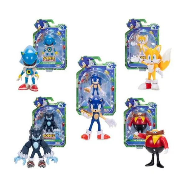 Figuras articuladas sonic 6 cm figura sonic the