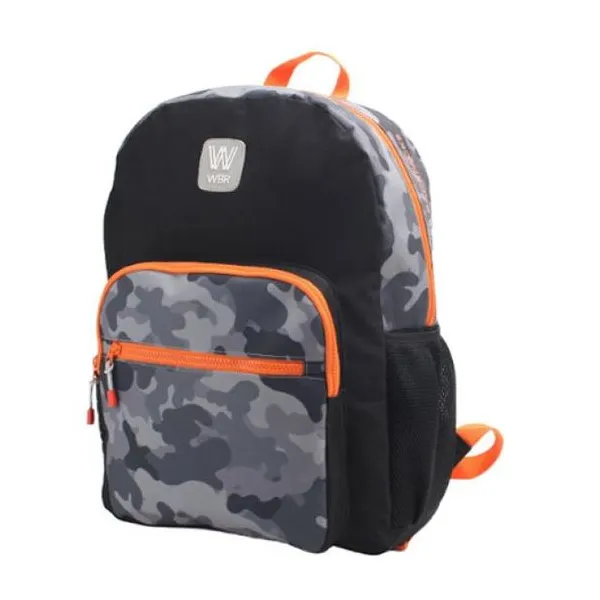 Wbr mochila 17" espalda -escolar- "negro