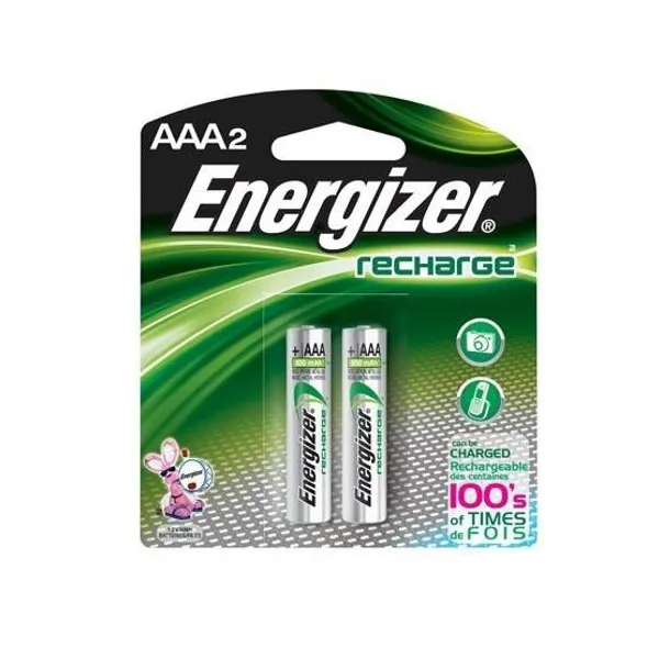 Pilas recargables Energizer aaa bl.x 2 unid.