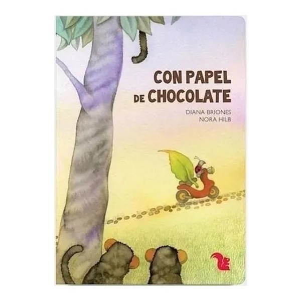Con papel de chocolate