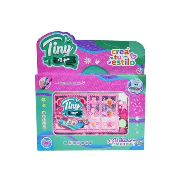 Set para armar bijou en caja 19x13.5 cm