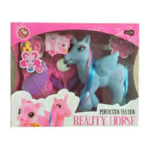 Pony con accesorios 26x21x7 cm