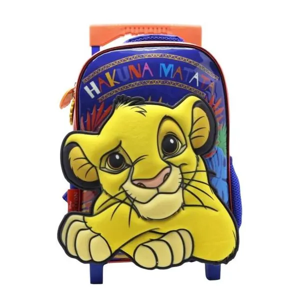 Mochila el rey león con carro 12"/7,5 l.