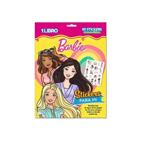 Flow pack editorial vertice pinta y pega Barbie