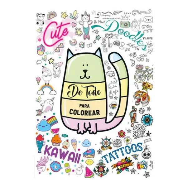 De todo para colorear 28 20 cm