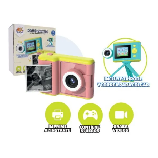 Smart camera printing pink