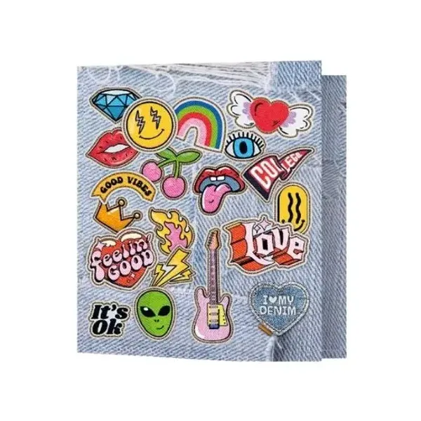Carpeta escolar rexon cartone i love denim