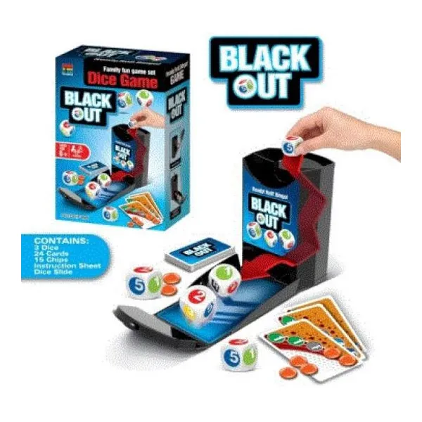 Juego de mesa black out dice game (007-68) 30