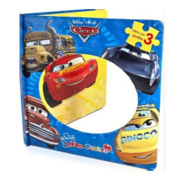 Disney cars aventuras mi primer libro de rompecabezas