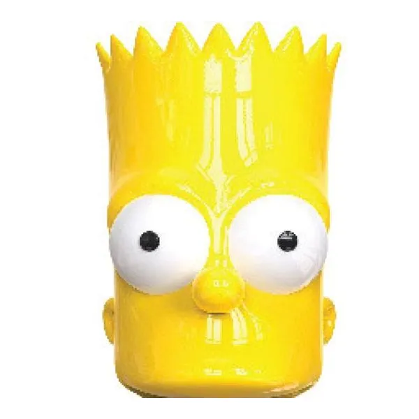 Stor ceramic 3d container in gift box simpsons bart head 8 oz