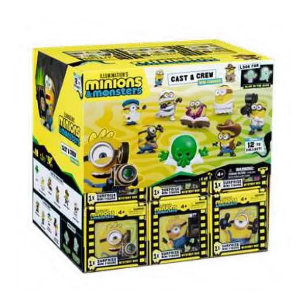 Minions - stage set studio lot 3 minifiguras en cdu